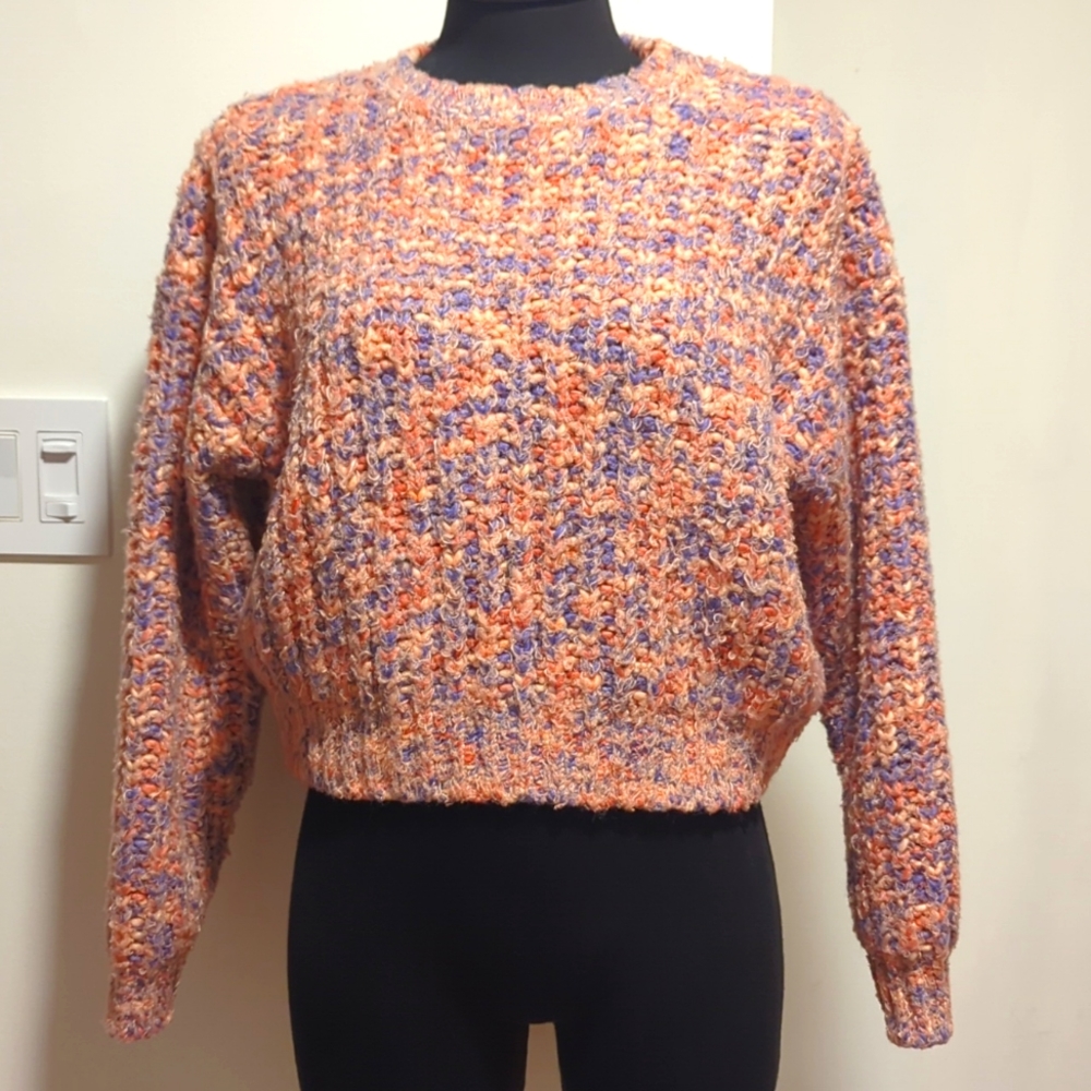 Forever 21 multi-color plush sweater